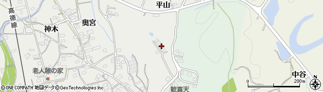 徳島県板野郡板野町吹田平山18周辺の地図