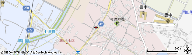 香川県三豊市豊中町本山甲396周辺の地図