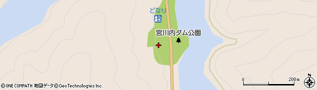 徳島県阿波市土成町宮川内（平間）周辺の地図
