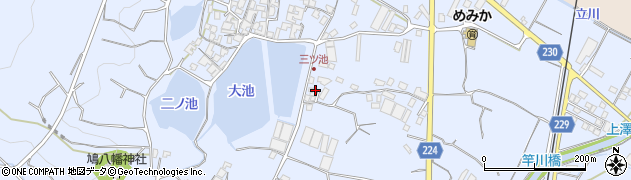 香川県三豊市豊中町岡本520-1周辺の地図
