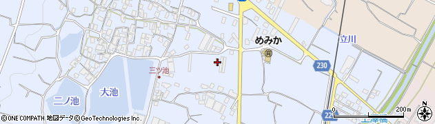 香川県三豊市豊中町岡本367周辺の地図