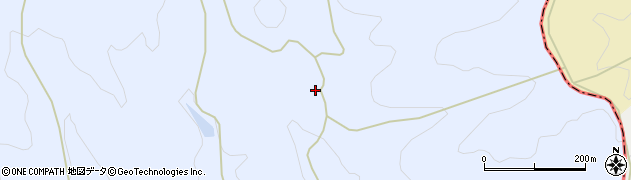 山口県山口市徳地上村842周辺の地図