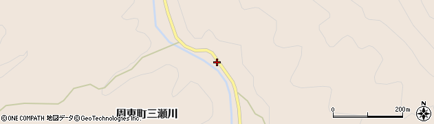 三瀬川簡易郵便局周辺の地図