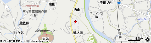 徳島県板野町（板野郡）吹田（池ノ奥）周辺の地図