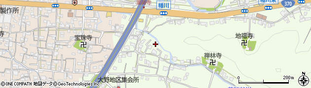 和歌山県海南市幡川周辺の地図