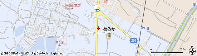 香川県三豊市豊中町岡本321周辺の地図