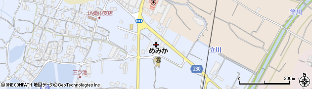 香川県三豊市豊中町岡本311周辺の地図