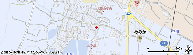 香川県三豊市豊中町岡本397周辺の地図