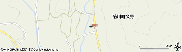 山口県下関市菊川町大字久野1062周辺の地図