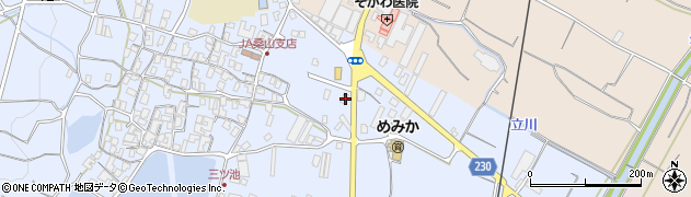 香川県三豊市豊中町岡本294周辺の地図