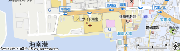 マミークリーニング　海南店周辺の地図