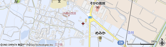 香川県三豊市豊中町岡本290周辺の地図