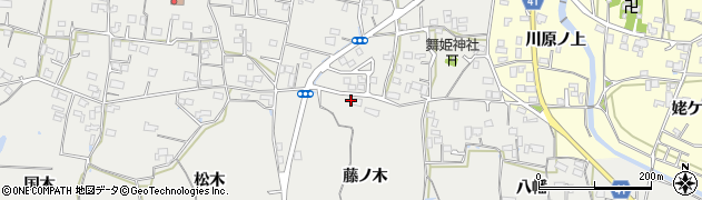 徳島県鳴門市大麻町板東（藤ノ木）周辺の地図