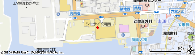 和歌山県海南市築地周辺の地図