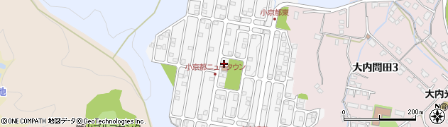 山口県山口市大内小京都周辺の地図