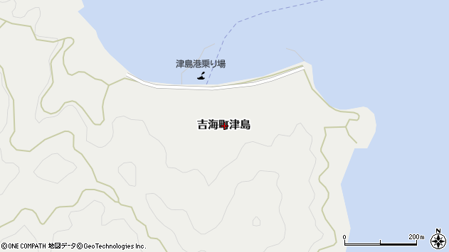 〒794-2119 愛媛県今治市吉海町津島の地図