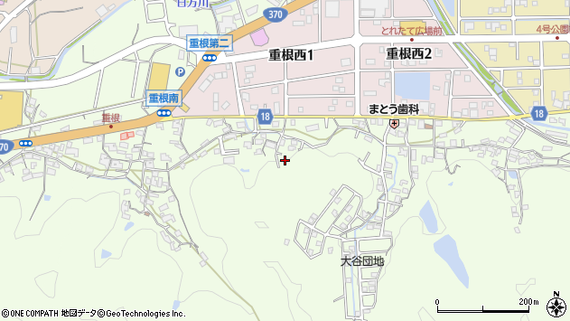 〒642-0023 和歌山県海南市重根の地図