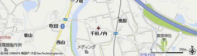 徳島県板野町（板野郡）吹田（千田ノ内）周辺の地図