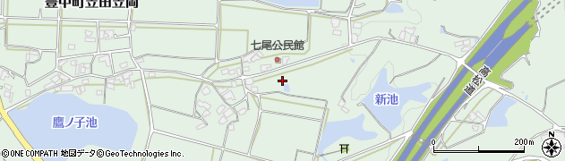 香川県三豊市豊中町笠田笠岡1482周辺の地図