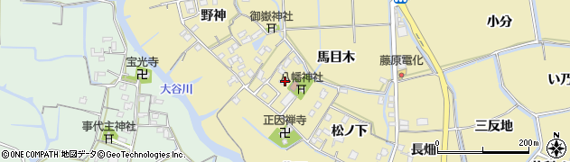 徳島県鳴門市大津町大幸（若宮ノ本）周辺の地図
