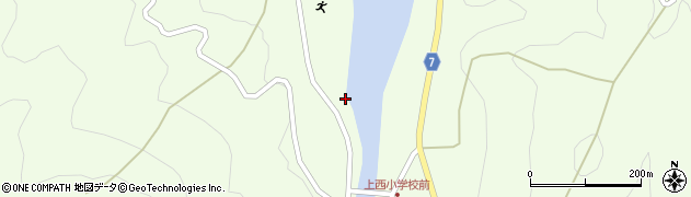 香川県高松市塩江町上西乙603周辺の地図