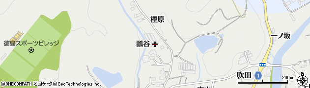 徳島県板野町（板野郡）犬伏（蔵佐谷）周辺の地図