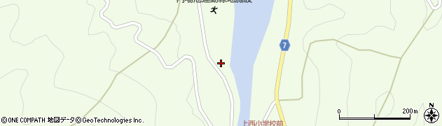 香川県高松市塩江町上西乙601周辺の地図