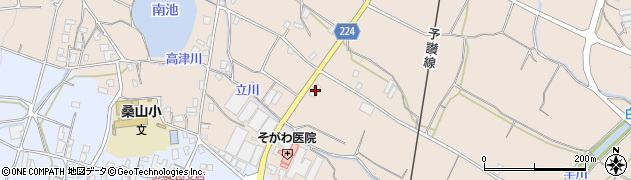 香川県三豊市豊中町下高野1201周辺の地図