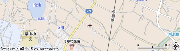 香川県三豊市豊中町下高野1061周辺の地図