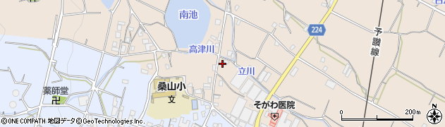 香川県三豊市豊中町下高野1147周辺の地図