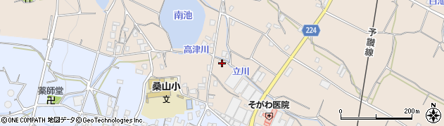 香川県三豊市豊中町下高野1147-5周辺の地図