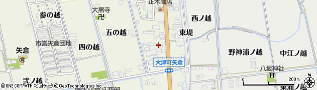 徳島県鳴門市大津町矢倉六ノ越34周辺の地図