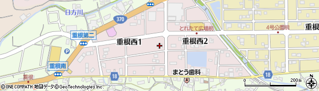 和歌山県海南市重根西周辺の地図