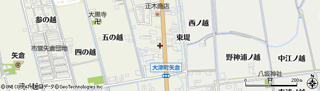 徳島県鳴門市大津町矢倉六ノ越37周辺の地図