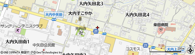 ドコモショップ大内店周辺の地図