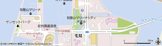 和歌山マリーナシティホテル周辺の地図
