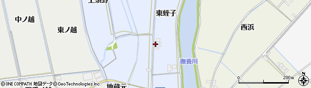 徳島県鳴門市大津町長江（東蛭子）周辺の地図