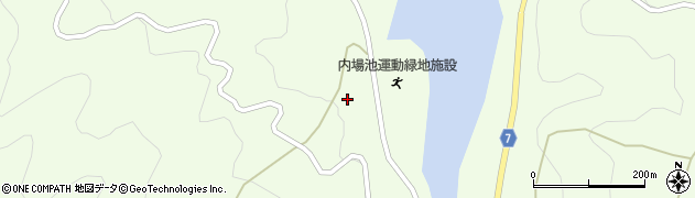 香川県高松市塩江町上西乙657周辺の地図