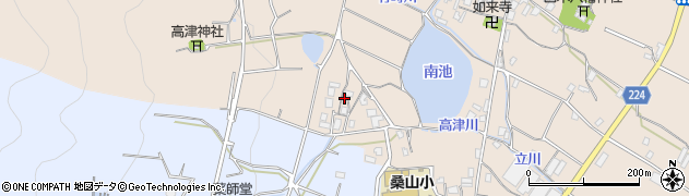 香川県三豊市豊中町下高野2724周辺の地図