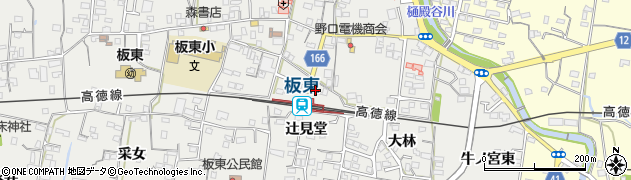 有限会社板東タクシー周辺の地図