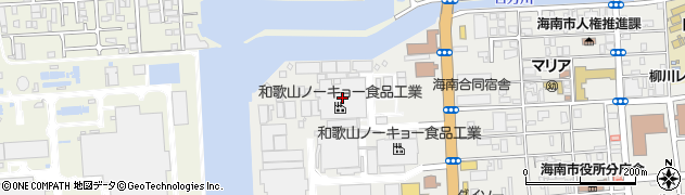 和歌山ノーキョー食品工業周辺の地図