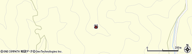 和歌山県紀美野町（海草郡）谷周辺の地図