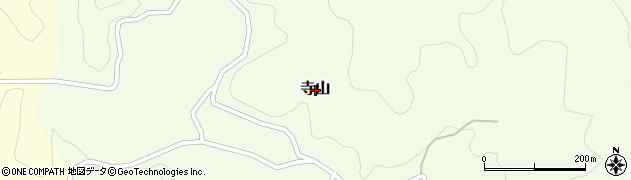 山口県岩国市寺山周辺の地図