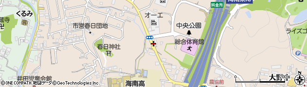 総合体育館前周辺の地図