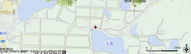 香川県三豊市豊中町笠田笠岡827周辺の地図