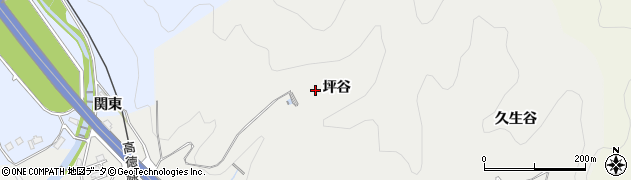 徳島県板野町（板野郡）吹田（坪谷）周辺の地図