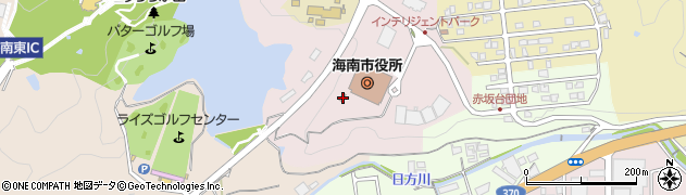 和歌山県海南市南赤坂11周辺の地図