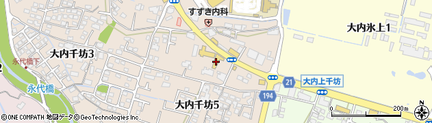 山口三菱山口店周辺の地図