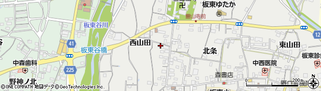 徳島県鳴門市大麻町板東西山田15周辺の地図