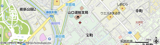 山口県自動車整備商工組合自動車整備研修センター周辺の地図